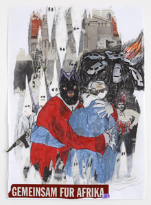 Anna Fasshauer Ohne Titel Collage auf Papier 41 x 29 cm 2008 